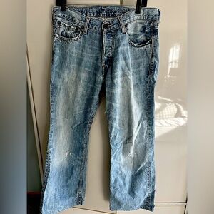 Ruehl No. 925 distressed jeans